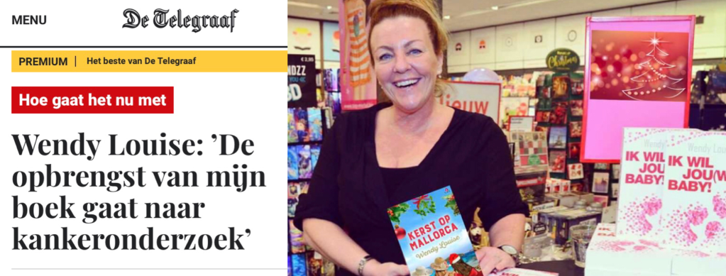 Vrouw, de Telegraaf, Wendy Louise, kanker