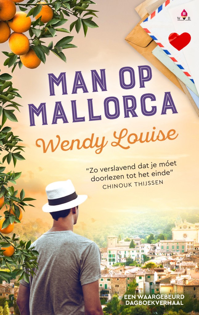 Man op Mallorca, Wendy Louise, paperflip, Mallorca, Chinouk Thijssen